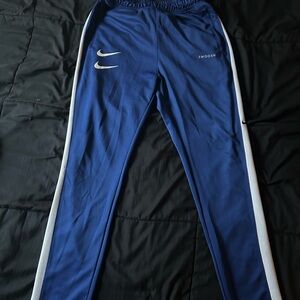 Nike Royal Blue Pants with White Accents